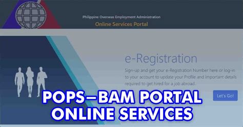 pops bam e registration|POEAOnlineServices.